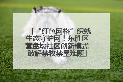 “红色网格”织就生态守护网！东胜区营盘壕社区创新模式破解禁牧禁垦难题