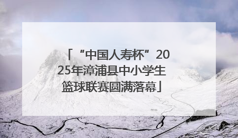 “中国人寿杯”2025年漳浦县中小学生篮球联赛圆满落幕