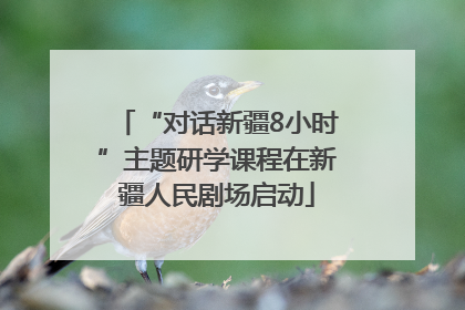 “对话新疆8小时”主题研学课程在新疆人民剧场启动