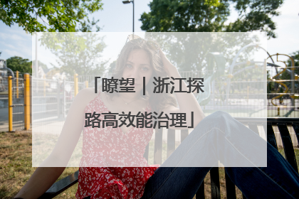 瞭望｜浙江探路高效能治理