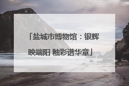 盐城市博物馆：银辉映端阳 釉彩谱华章