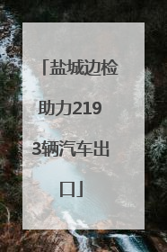 盐城边检助力2193辆汽车出口