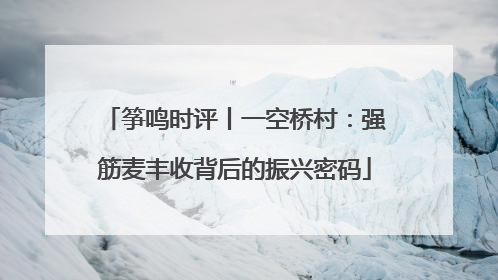 筝鸣时评丨一空桥村：强筋麦丰收背后的振兴密码
