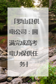 罗山县供电公司：圆满完成高考电力保供任务