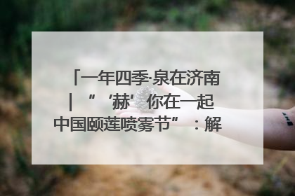 一年四季·泉在济南｜“‘赫’你在一起 中国颐莲喷雾节”：解锁济南夏日消费热潮中的国货新势力