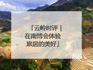 云岭时评｜在南博会体验旅居的美好