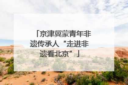 京津冀蒙青年非遗传承人“走进非遗看北京”