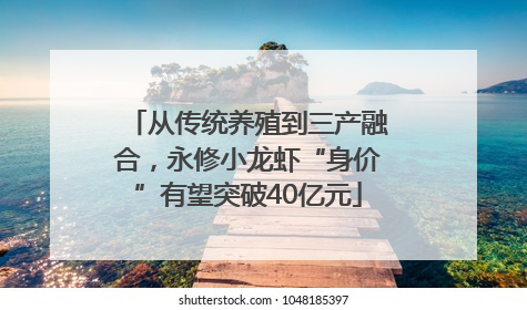 从传统养殖到三产融合，永修小龙虾“身价”有望突破40亿元
