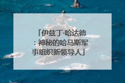 伊兹丁·哈达德：神秘的哈马斯军事组织新领导人