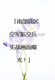 南部战区空军航空兵实战画面曝光！