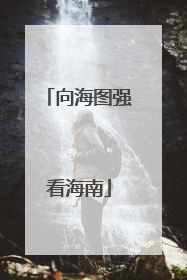 向海图强看海南