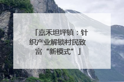 嘉禾坦坪镇：针织产业解锁村民致富“新模式”