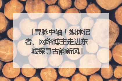 寻脉中轴！媒体记者、网络博主走进东城探寻古韵新风