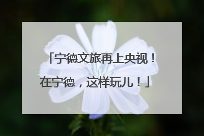 宁德文旅再上央视！在宁德，这样玩儿！