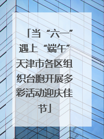 当“六一”遇上“端午”天津市各区组织台胞开展多彩活动迎庆佳节