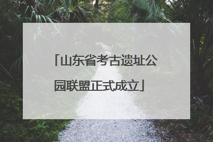 山东省考古遗址公园联盟正式成立