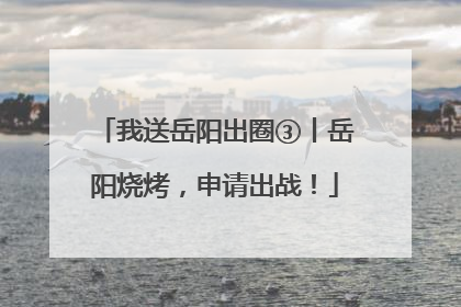 我送岳阳出圈③丨岳阳烧烤，申请出战！