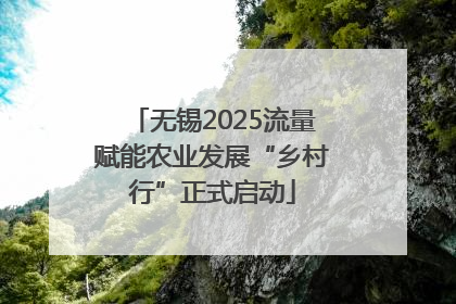 无锡2025流量赋能农业发展“乡村行”正式启动