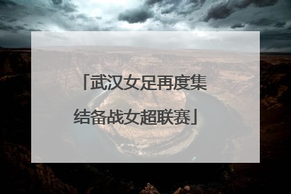 武汉女足再度集结备战女超联赛