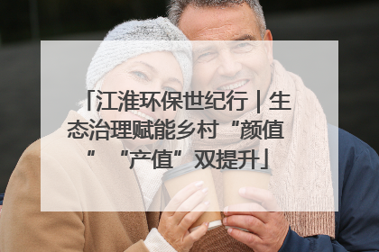 江淮环保世纪行｜生态治理赋能乡村“颜值”“产值”双提升