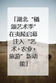 湖北“橘颂艺术季”在夷陵启幕 注入“艺术+农业+旅游”新动能