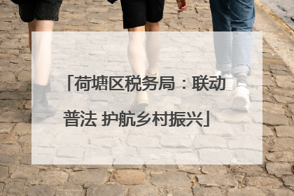 荷塘区税务局：联动普法 护航乡村振兴