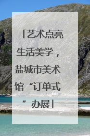 艺术点亮生活美学，盐城市美术馆“订单式”办展