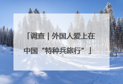 调查｜外国人爱上在中国“特种兵旅行”