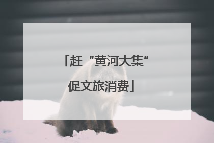 赶“黄河大集” 促文旅消费