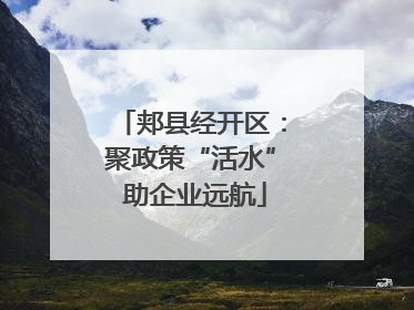 郏县经开区：聚政策“活水” 助企业远航