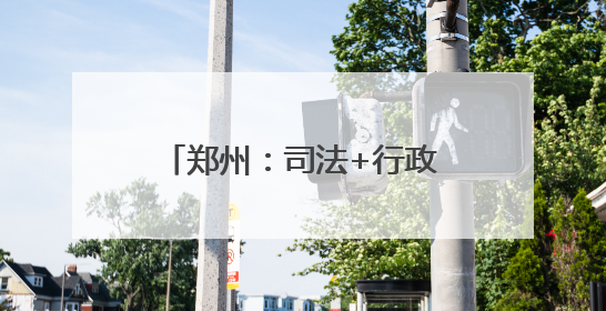 郑州：司法+行政助推千年古树保护