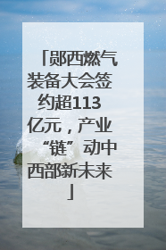 郧西燃气装备大会签约超113亿元，产业“链”动中西部新未来