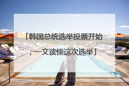 韩国总统选举投票开始，一文读懂这次选举