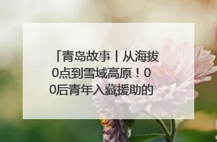 青岛故事丨从海拔0点到雪域高原！00后青年入藏援助的400多个日夜