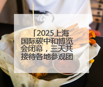 2025上海国际碳中和博览会闭幕，三天共接待各地参观团101个