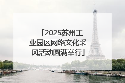 2025苏州工业园区网络文化采风活动圆满举行